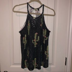 Black 🌵 Razor back tank